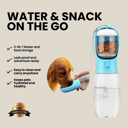FreshPaws™ 2-in-1 AquaGo Bottle